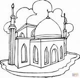 Mosque coloring Page  Free Printable Coloring Pages sketch template