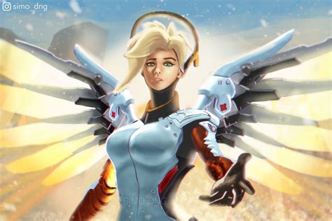 ArtStation - Mercy from Overwatch