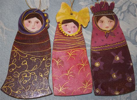 ragtales: painted russian dolls