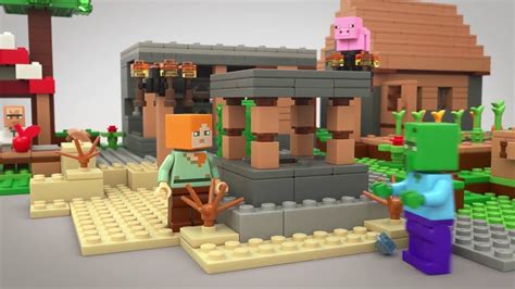 The Village - LEGO Minecraft - Product Animation 21128 - YouTube