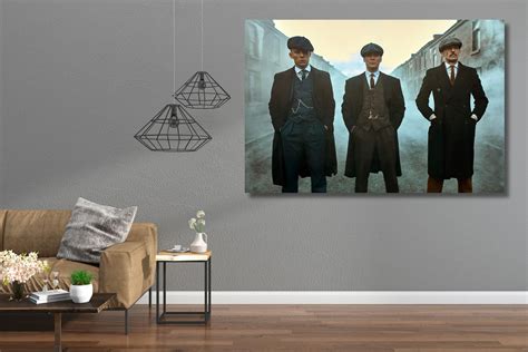 Tommy Shelby Peaky Blinders Graffiti Wall Art Thomas Shelby - Etsy