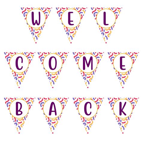7 Best Welcome Home Signs Free Printable PDF for Free at Printablee