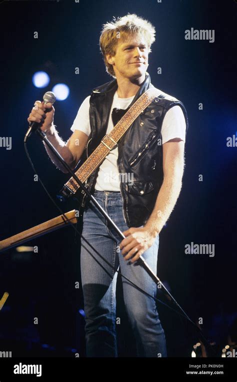 Singer Bryan Adams in November 1984 in Dortmund - Germany. | usage ...