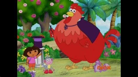 Dora the Explorer The Big Red Chicken’s Magic Wand Intro PAL - YouTube