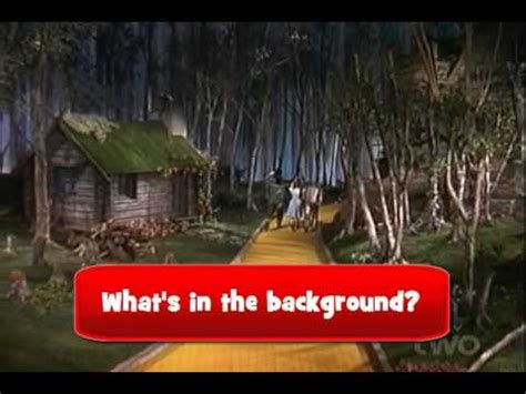 The Wizard of Oz background mystery, Its a bird - YouTube