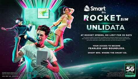 Get 30 days of Unli Data with the new Smart Bro Rocket SIM