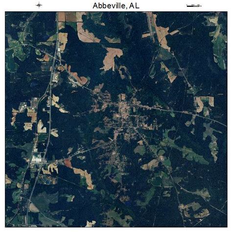 Aerial Photography Map of Abbeville, AL Alabama