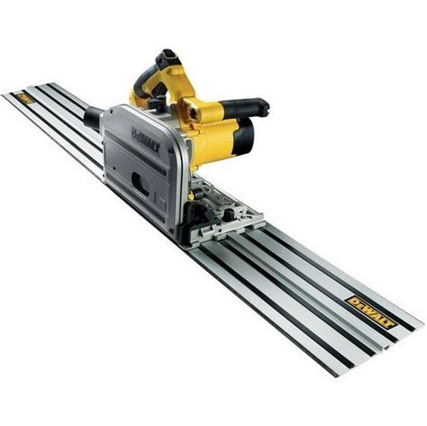 Dewalt Dws520kt 240v Plunge Saw With 1.5m Guide Rail - Anglia Tool Centre