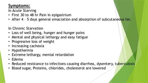 Starvation and its mli