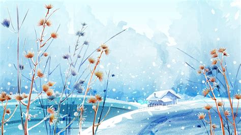 Anime Winter Scenery