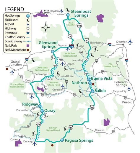 Colorado Historic Hot Springs Loop | Glenwood Springs