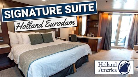 Signature Suite Walkthrough Tour & Review | Holland America | Eurodam ...