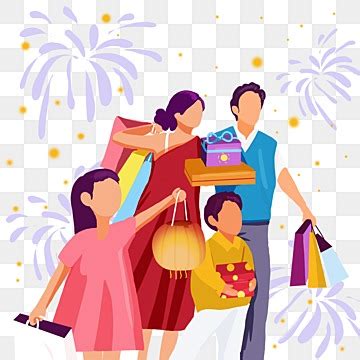 Diwali Family PNG Transparent Images Free Download | Vector Files | Pngtree