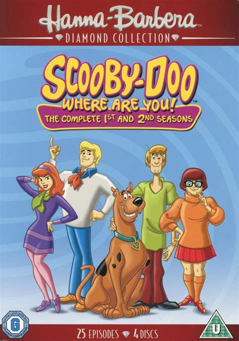 Scooby-Doo / Where are you? Säsong 1+2 (Ej text) - (4 DVD) - film