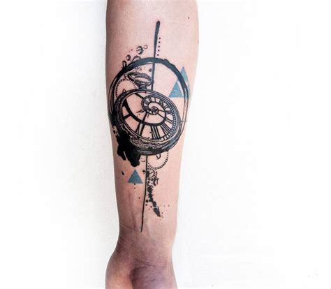 Clock tattoo by Koit Tattoo | Photo 17761