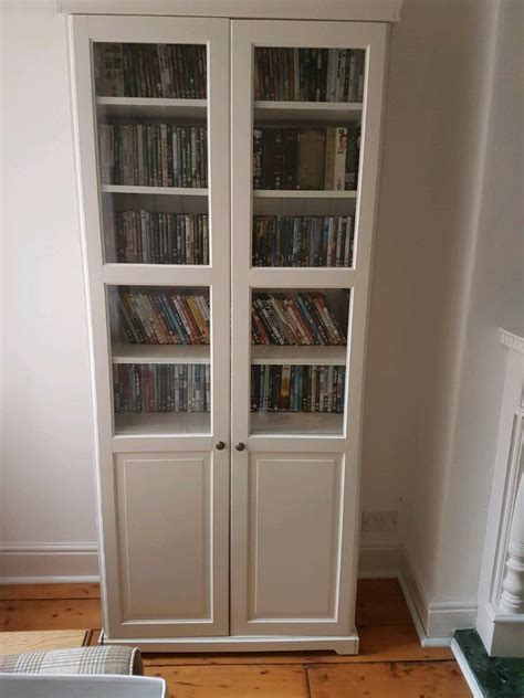 SOLD Ikea Liatorp Bookcase with glass doors | in Urmston, Manchester | Gumtree