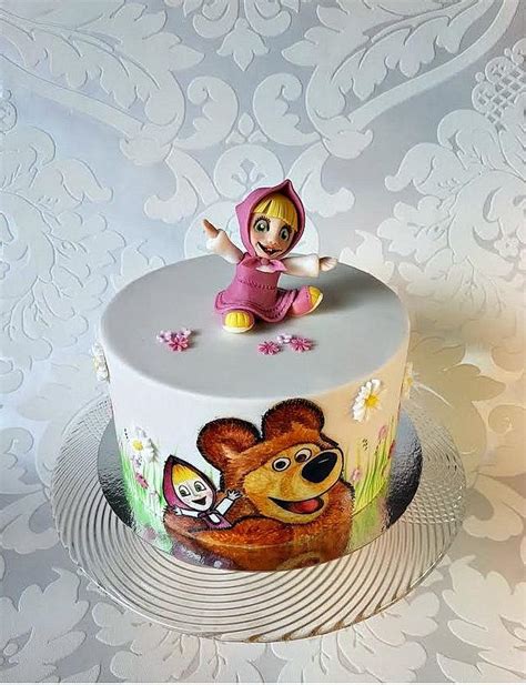 Masha and the bear - Decorated Cake by Frufi - CakesDecor