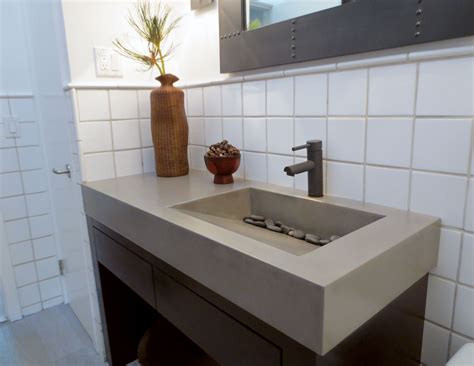 30+ Modern Concrete Bathroom Vanity – HomeDecorish