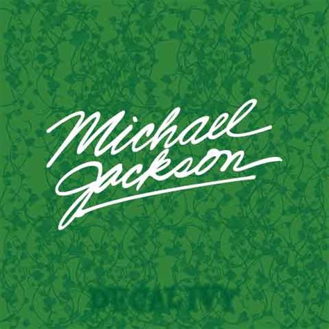 Michael Jackson Thriller Signature Decal Vinyl Sticker - Decal Ivy
