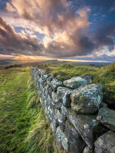 Mick Watson Photography: Hadrians Wall Sunset