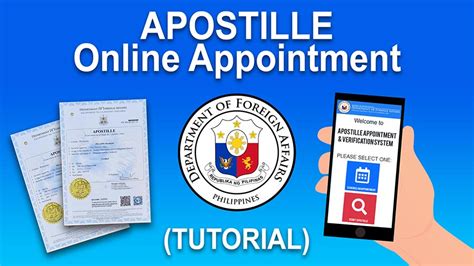 DFA Online Appointment (Apostille/Red Ribbon) – 6 MIN. TUTORIAL!