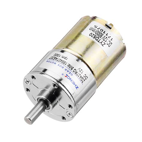 Zhengke ZGA37RG 12V 1000RPM Reduction Motor DC Gear Motor – Alexnld.com