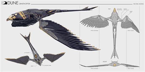 Dune: Ornithopter, Michael Soong on ArtStation at https://www ...