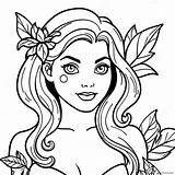 Poison Ivy Coloring Page 34052 27412 sketch template