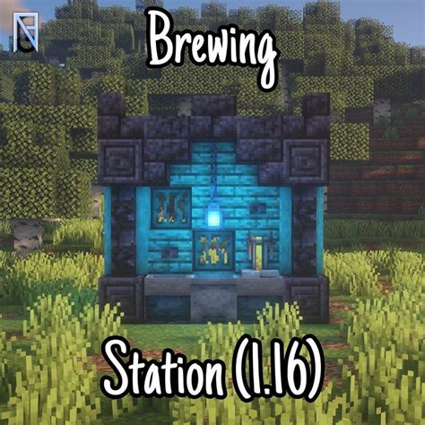 Minecraft Builder | NRGmix on Instagram: “Brewing station with 1.16 blocks! 🧪Follow @nrgbuilds ...