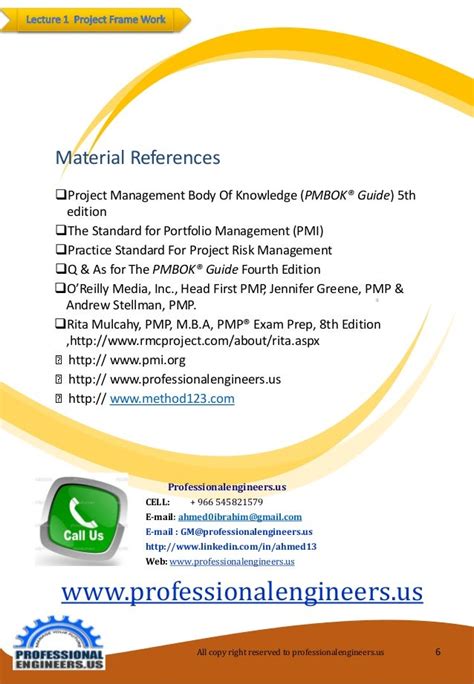 Rita Mulcahy Pmp Process Chart