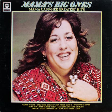 Mama Cass* - Mama's Big Ones (Mama Cass • Her Greatest Hits) (1973 ...