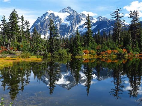 Mt. Shuksan and Lake in WA, mount shuksan washington HD wallpaper | Pxfuel