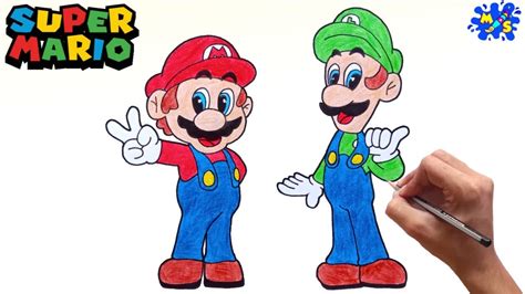 How To Draw Mario And Luigi Dream Team