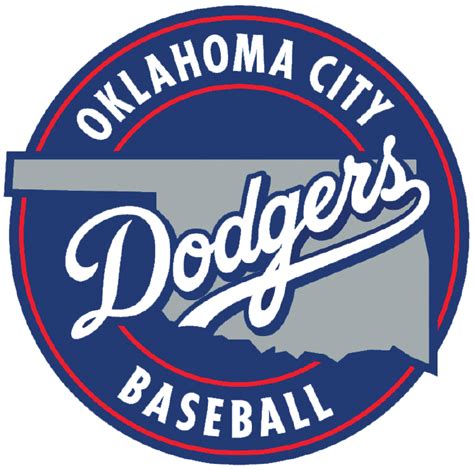 Oklahoma City Dodgers Alternate Logo - Pacific Coast League (PCL ...