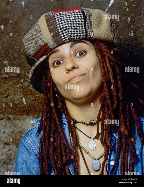 Linda Perry (4 Non Blondes) on 18.07.1993 in Bad Mergentheim. | usage worldwide Stock Photo - Alamy