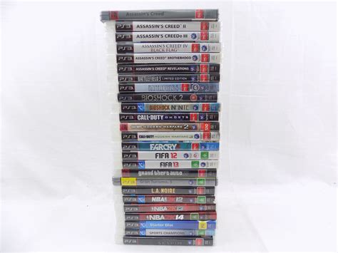 Playstation 3 PS3 Mega Game Bundle, 25 Games! (Valued At $200 ...