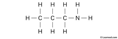 C3H9N Lewis structure - Learnool