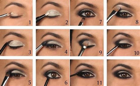 Smokey Eye Makeup Tutorial | How To Draw Smoky Eye with Easy Steps ...