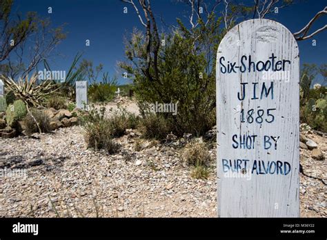 view of Boot Hill Cemetery in Tombstone, Arizona Stock Photo - Alamy