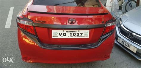 FITT Thailand Toyota Vios Rear Bumper guard Step 2013 to 2018, Car Parts & Accessories, Other ...