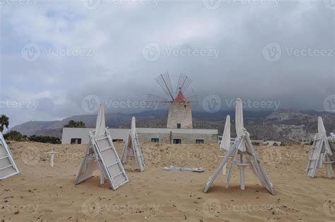 The beach in Trapani 5309000 Stock Photo at Vecteezy