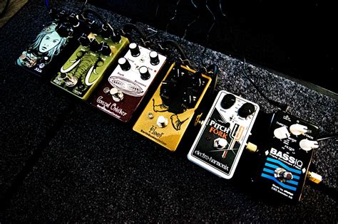 Some Must Have Pedals For Bass (Sound Sample Link In Comments) : r ...