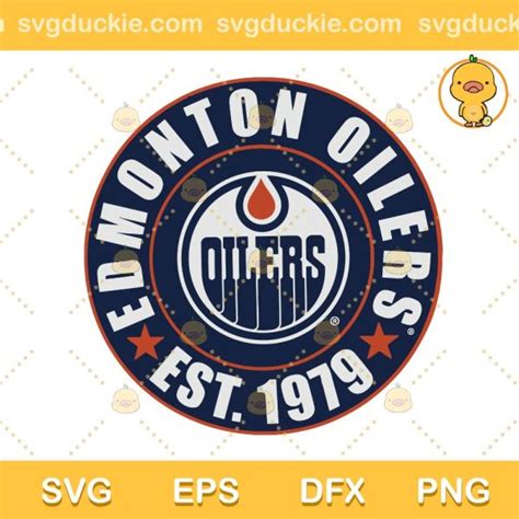 Edmonton Oilers Vector Team SVG, Edmonton Oilers