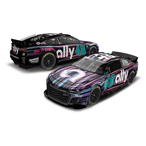 Alex Bowman #48 2023 Ally Night Chevy 1:24 ELITE Die-Cast | Hendrick Motorsports Store