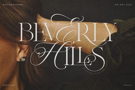 Beverly Hills font | free download for WEB