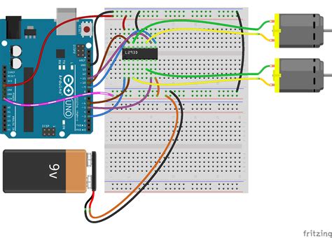 L293D Motor Driver Module Arduino Tutorial - DC motor control