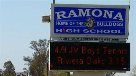 Ramona-High-School-sign