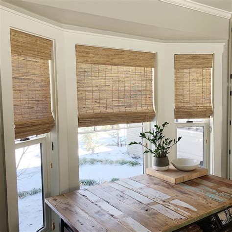 Mindfully Gray - Wood Woven Shades from Select Blinds! • Mindfully Gray