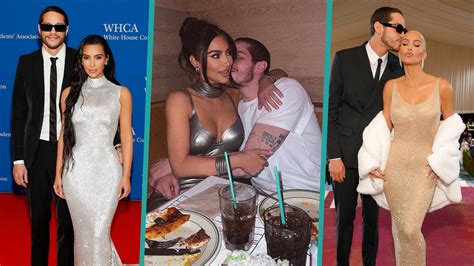 Kim Kardashian & Pete Davidson: Looking Back At Their Love In Photos ...