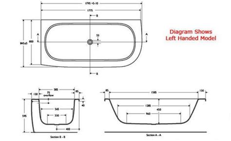 Best 25+ Standard tub size ideas | Bathtub dimensions, American ...